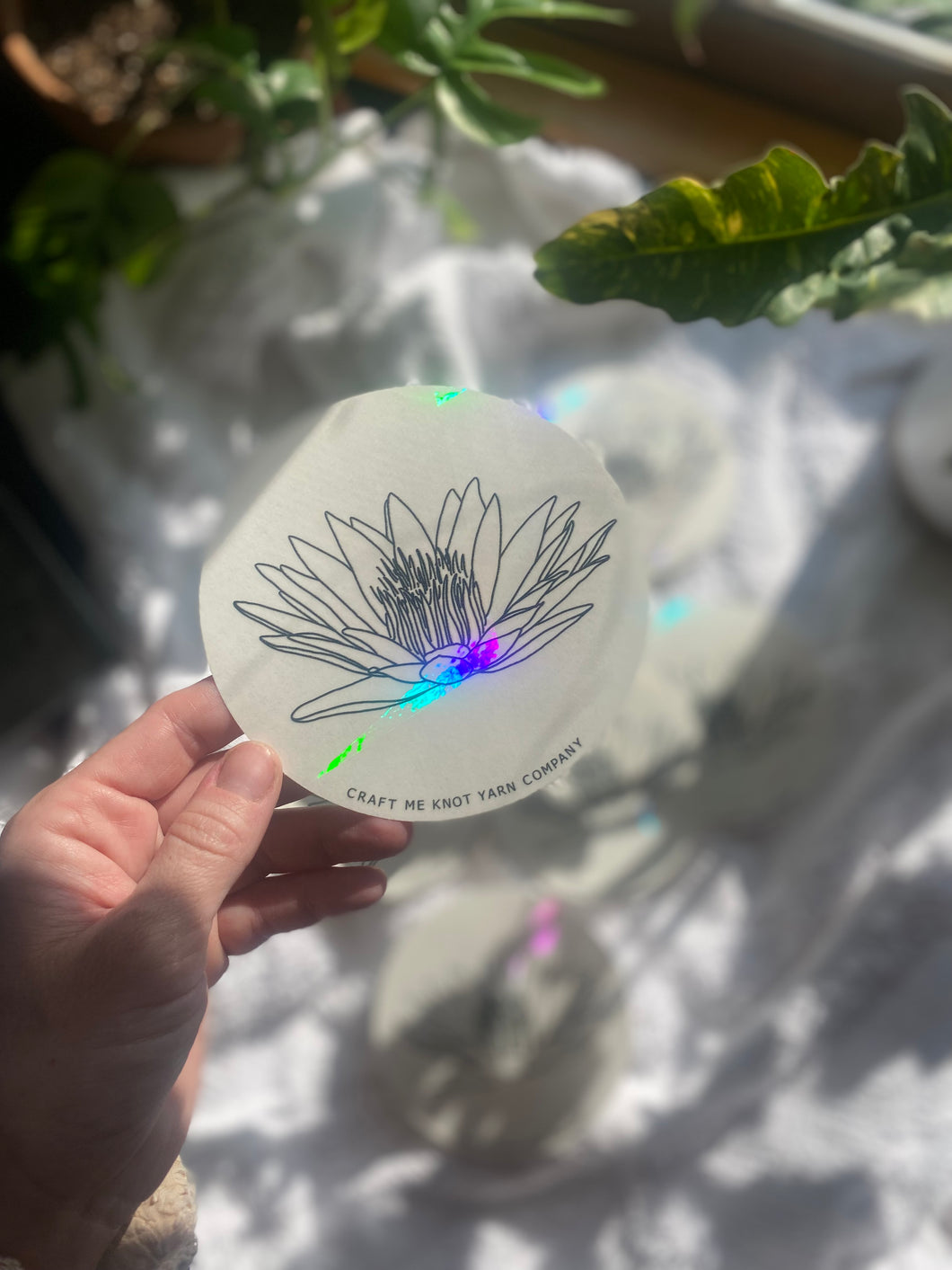 Water Lily Suncatcher | Rainbow Maker