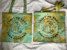 Load image into Gallery viewer, Iced Dyed Canvas Tote Bags
