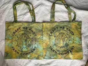 Iced Dyed Canvas Tote Bags