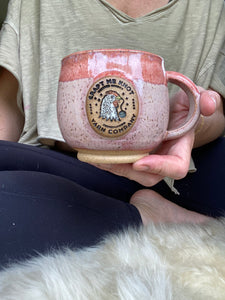Amy Burk Pottery Logo Mug