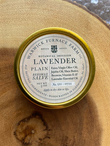 Warwick Furnace Farm Lavender Beeswax Salve
